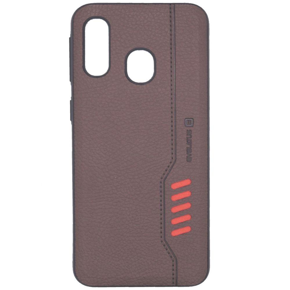 Dėklas Evelatus Samsung A40 Shooter Brown
