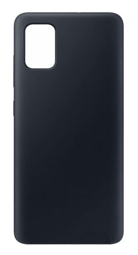 Evelatus Samsung Galaxy A41 Nano Silikoninis dėklas Soft Touch TPU Juodas