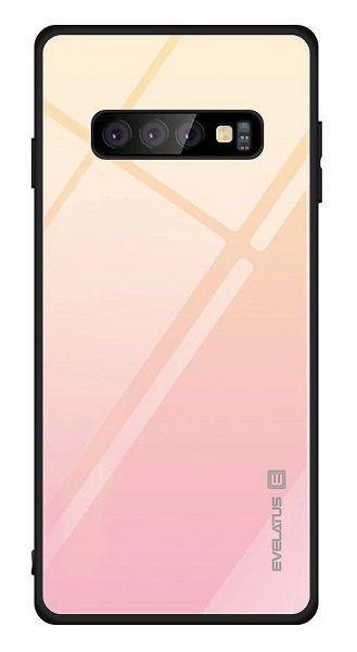 Dėklas Evelatus Samsung A50 Gradient Glass Case 1 Mild Melon