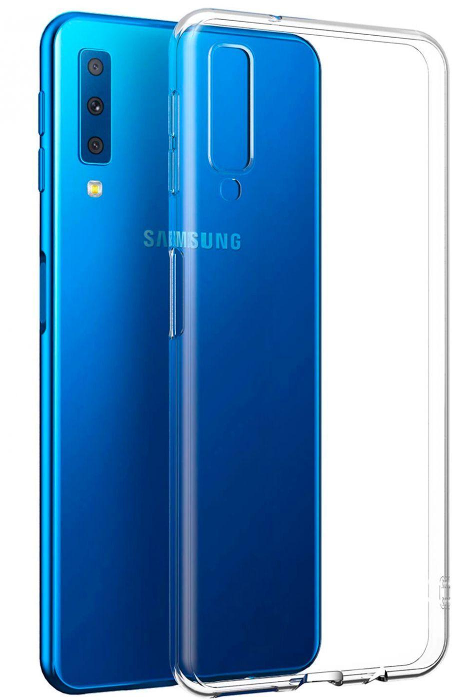 Evelatus Samsung A7 2018 Clear Silikoninis dėklas 1.5mm TPU Transparent