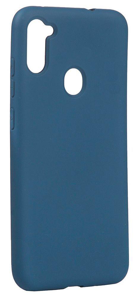 Evelatus Samsung Galaxy A11 Nano Silikoninis dėklas Soft Touch TPU Mėlyna