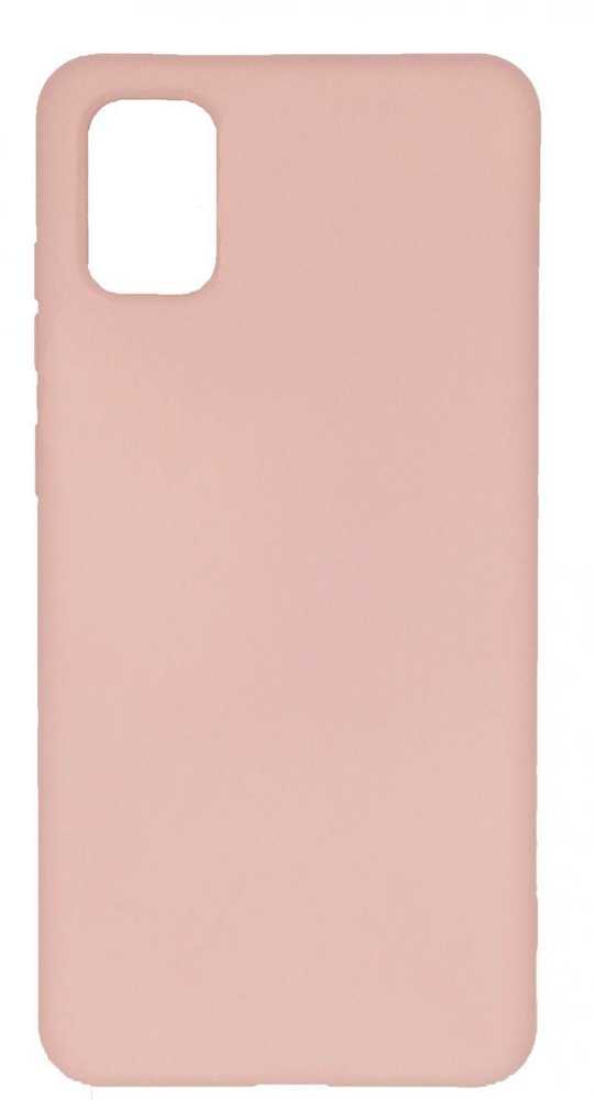 Evelatus Samsung Galaxy A12 / M12 Nano Silikoninis dėklas Soft Touch TPU rusvai gelsvas