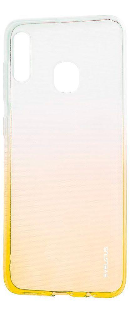 Dėklas Evelatus Samsung Galaxy A20e Gradient TPU Case Gold