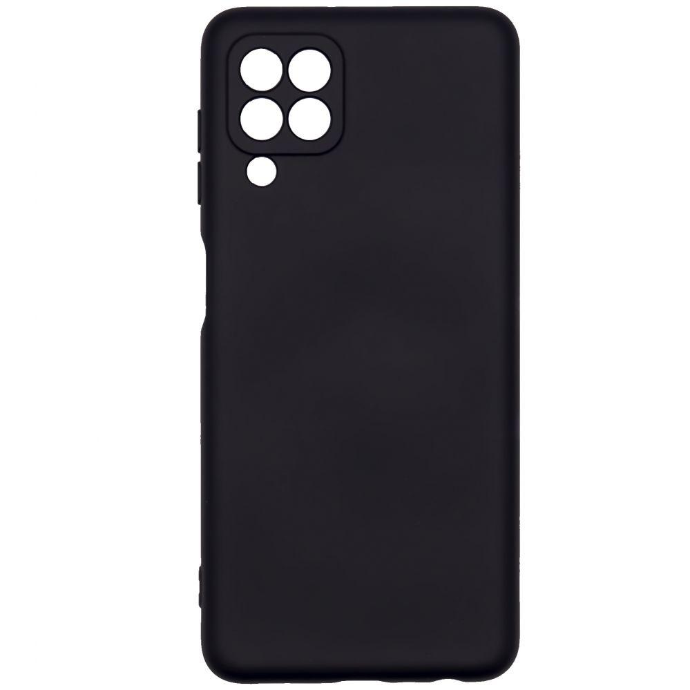 Evelatus Samsung Galaxy A22 4G Nano Silikoninis dėklas Soft Touch TPU Juodas