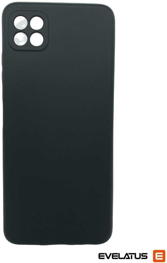 Evelatus Samsung Galaxy A22 5G Premium Soft Touch Silikoninis dėklas Juodas