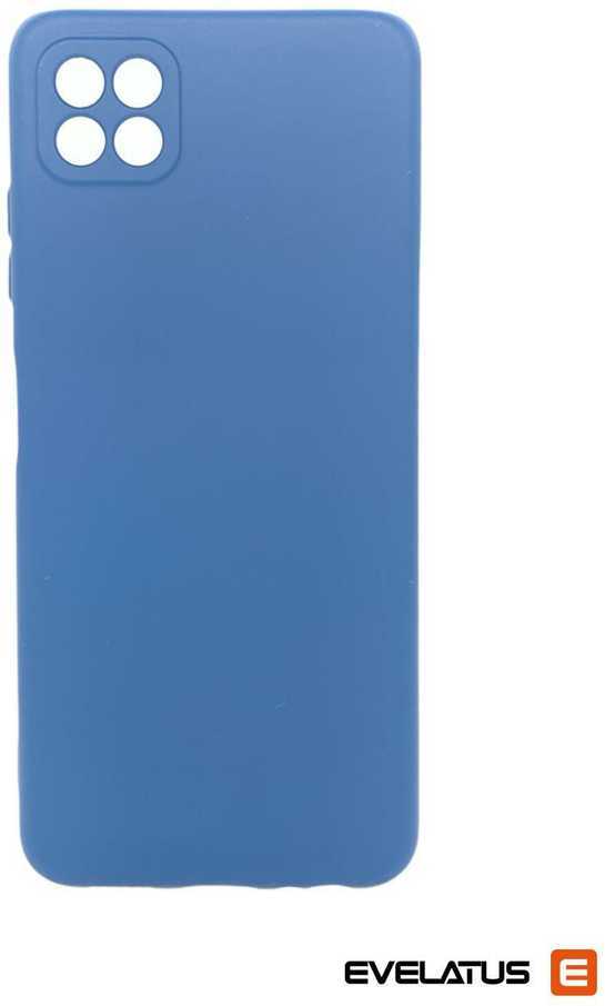 Back Cover Evelatus Samsung Galaxy A22 5G Nano Silikoninis dėklas Soft Touch TPU Navy Mėlyna
