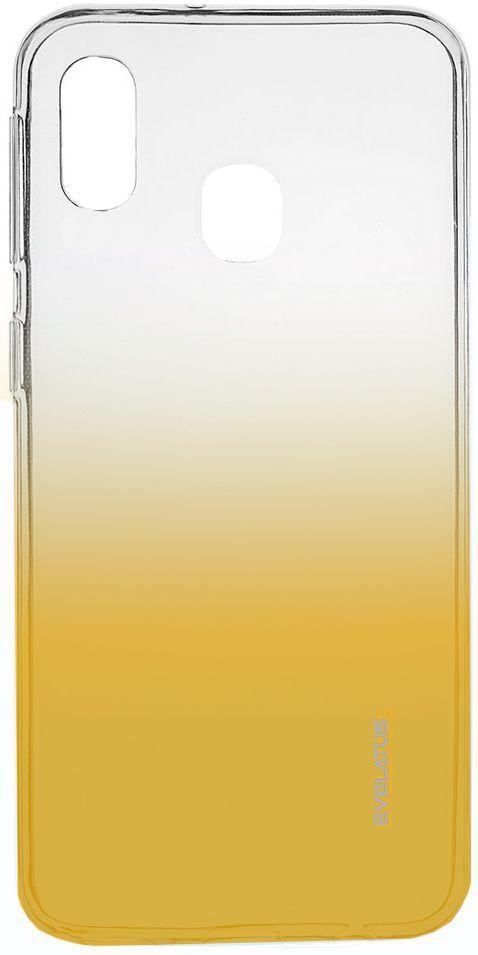 Dėklas Evelatus Samsung Galaxy A40 Gradient TPU Case Gold