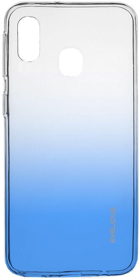 Dėklas Evelatus Samsung Galaxy A40 Gradient TPU Case Mėlyna