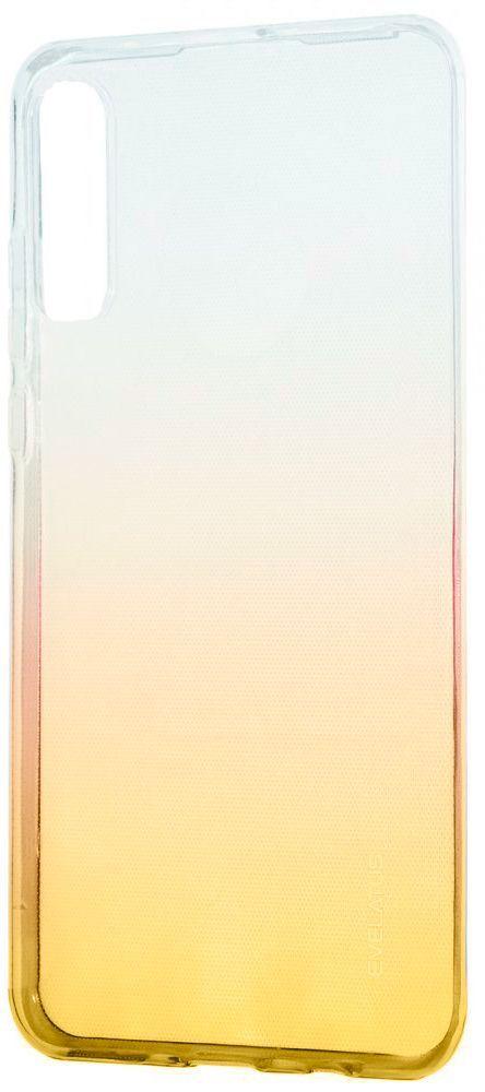 Dėklas Evelatus Samsung Galaxy A50 Gradient TPU Case Gold