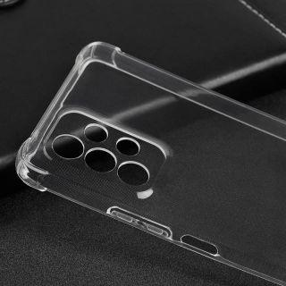 Evelatus Samsung Galaxy A73 5G Military Shockproof Silikoninis dėklas TPU Transparent