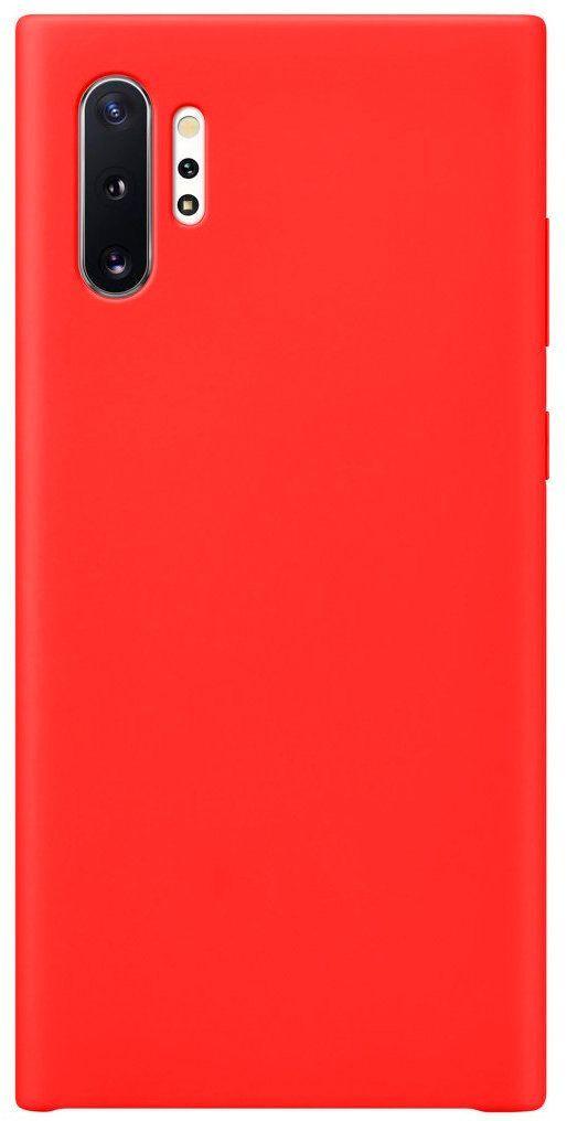 Evelatus Samsung Galaxy Note 10 Plus Premium Soft Touch Silikoninis dėklas Raudona