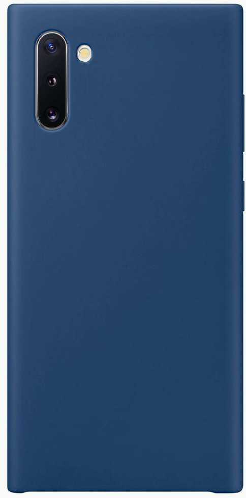 Evelatus Samsung Galaxy Note 10 Premium Soft Touch Silikoninis dėklas Midnight Mėlyna