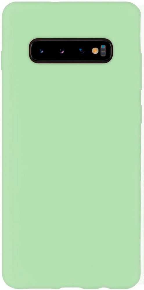 Evelatus Samsung Galaxy S10+ Nano Silikoninis dėklas Soft Touch TPU Mint