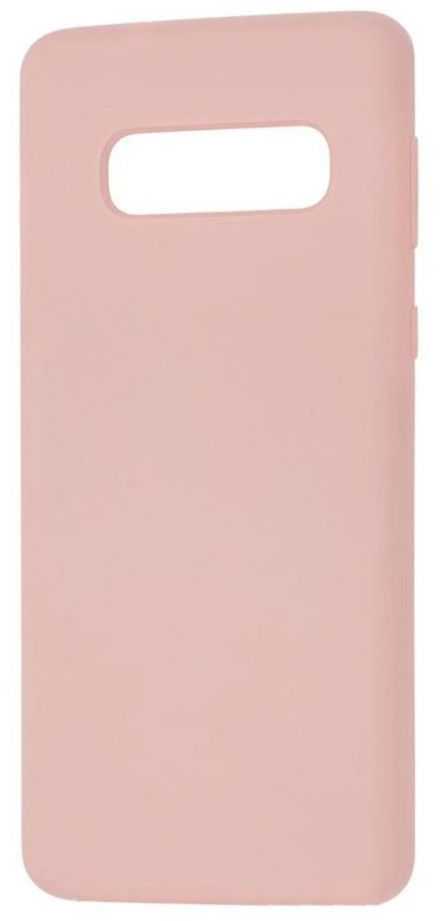 Evelatus Samsung Galaxy S10 Nano Silikoninis dėklas Soft Touch TPU Rožinė Sand