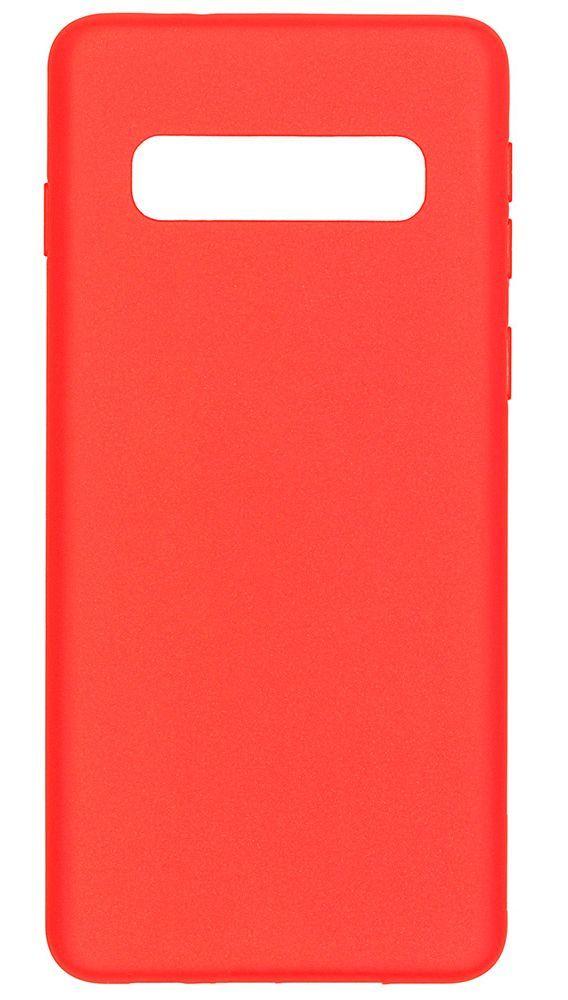 Evelatus Samsung Galaxy S10 Nano Silikoninis dėklas Soft Touch TPU Raudona