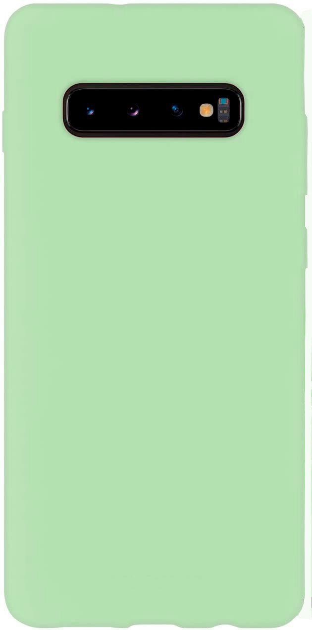Evelatus Samsung Galaxy S10+ Nano Silikoninis dėklas Soft Touch TPU Mint