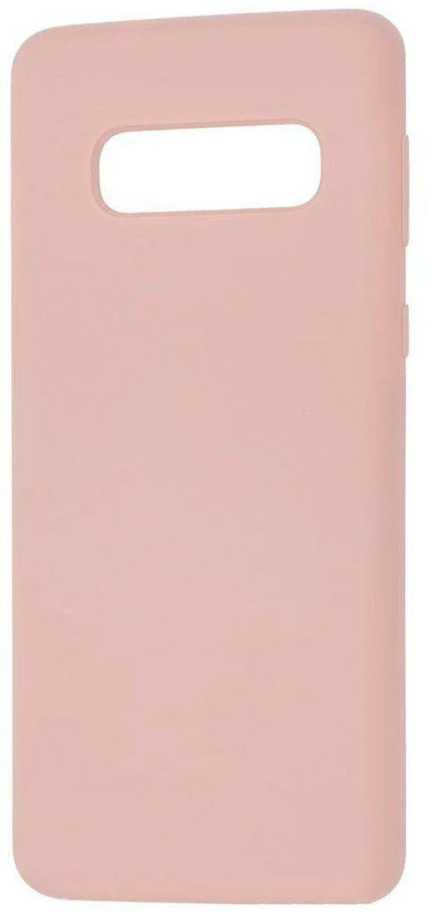 Evelatus Samsung Galaxy S10 Nano Silikoninis dėklas Soft Touch TPU Rožinė Sand