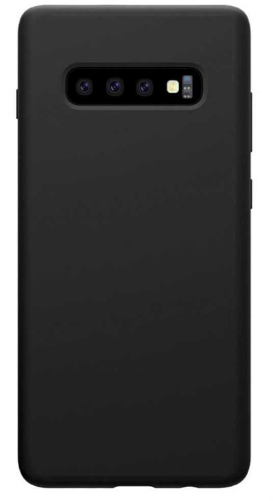 Evelatus Samsung Galaxy S10 Premium Soft Touch Silikoninis dėklas Juodas