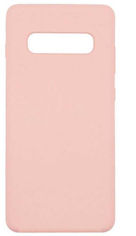Evelatus Samsung Galaxy S10e Premium Soft Touch Silikoninis dėklas Rožinė Sand