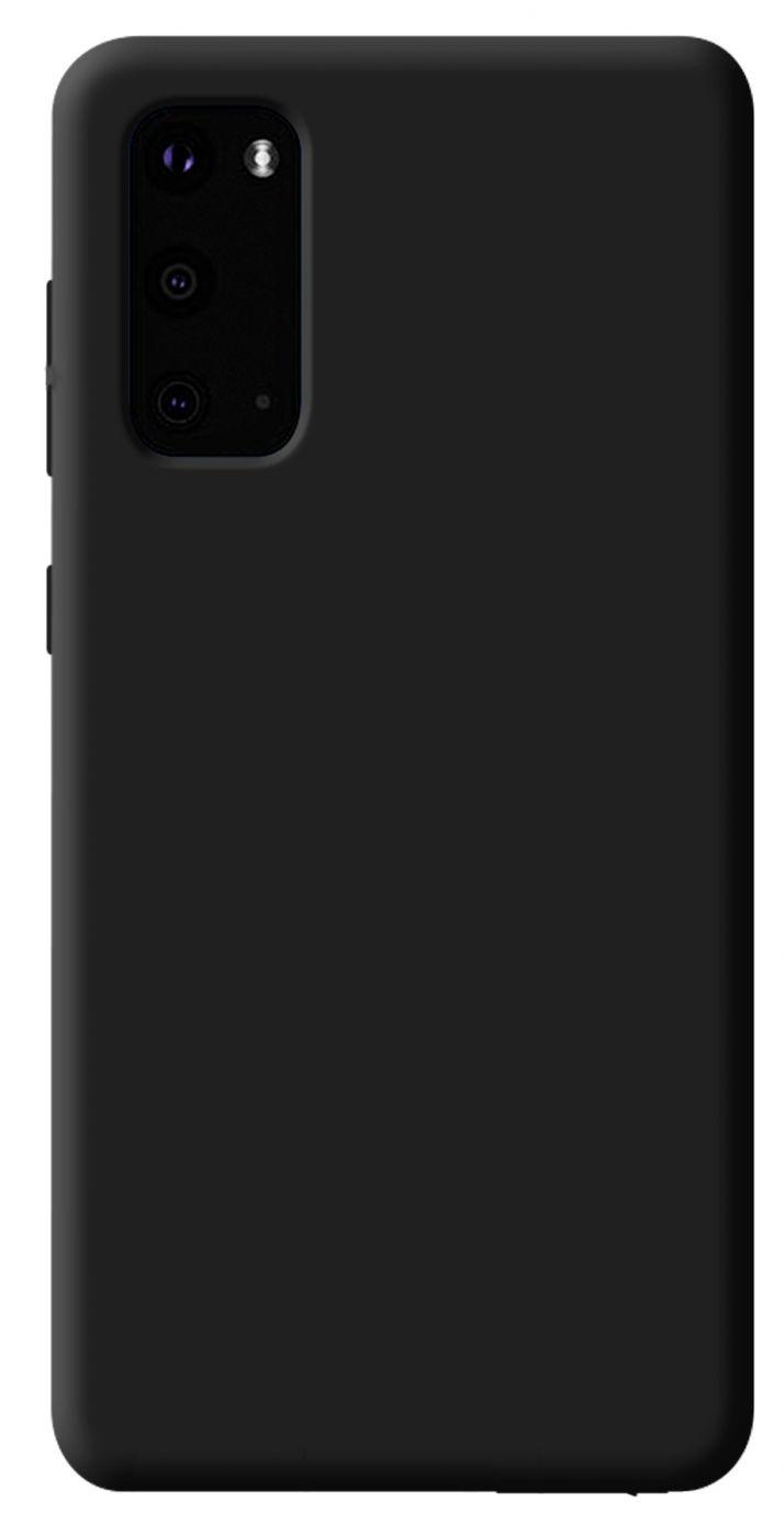Evelatus Samsung Galaxy S20 Nano Silikoninis dėklas Soft Touch TPU Juodas