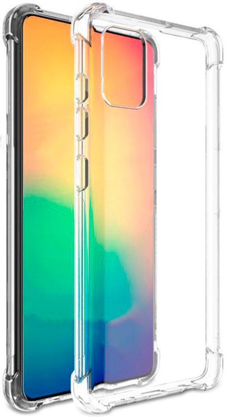 Evelatus Samsung Galaxy S20 Plus Military Shockproof Silikoninis dėklas TPU Transparent