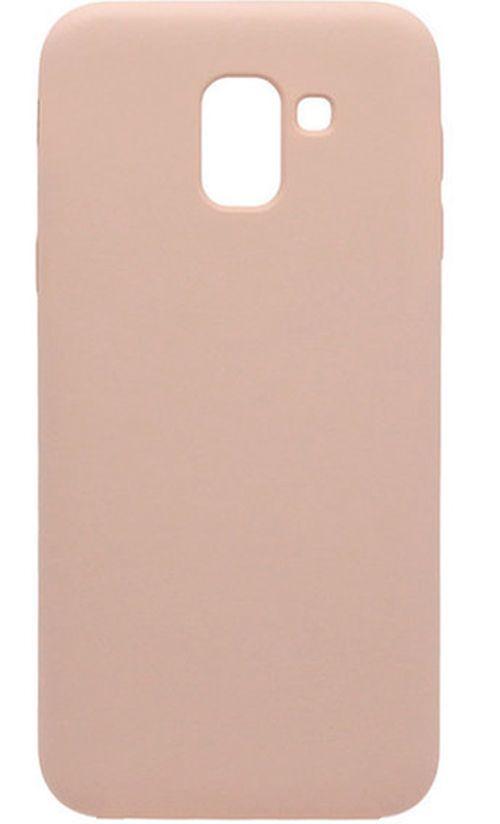 Evelatus Samsung J6 Plus Silikoninis dėklas Rožinė Sand