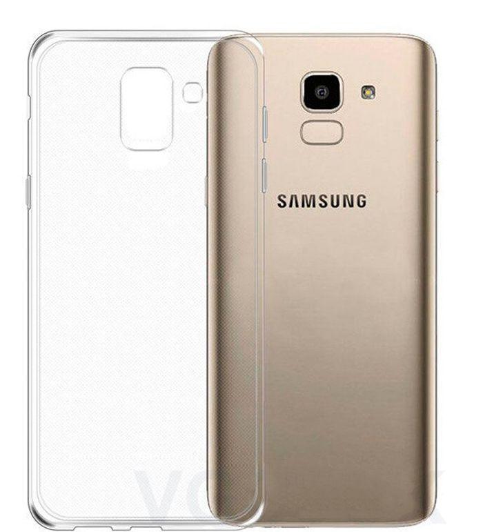 Evelatus Samsung Galaxy J6 Plus Clear Silikoninis dėklas 1.5mm TPU Transparent