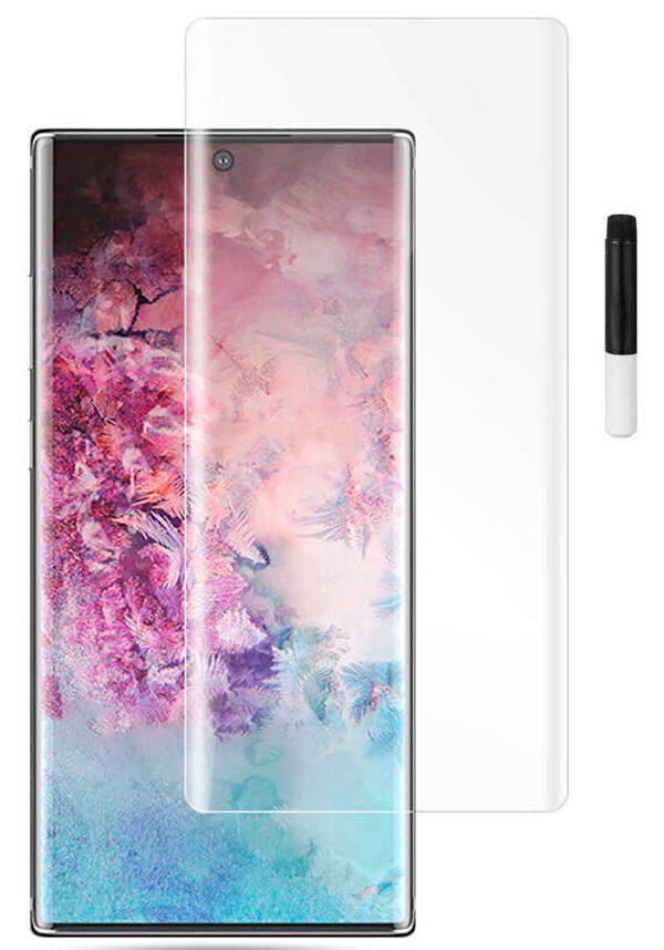 Evelatus Apsauginis stiklas Samsung Galaxy Note 10 Plus Clear Glass UV + Glue EVE35099