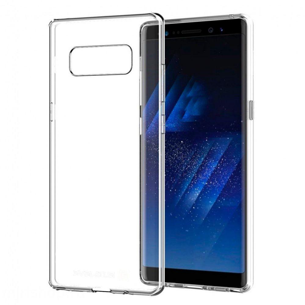 Evelatus Samsung Galaxy Note 8 Clear Silikoninis dėklas 1.5mm TPU Transparent