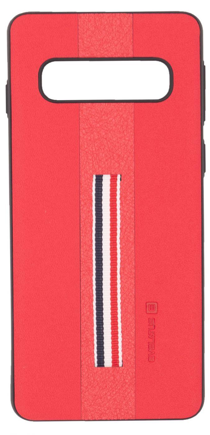 Dėklas Evelatus Samsung S10 Dazzel Raudona