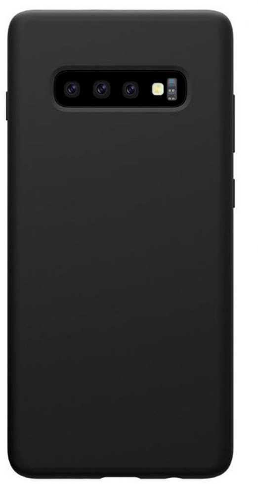 Evelatus Samsung Galaxy S10 Premium Soft Touch Silikoninis dėklas Juodas