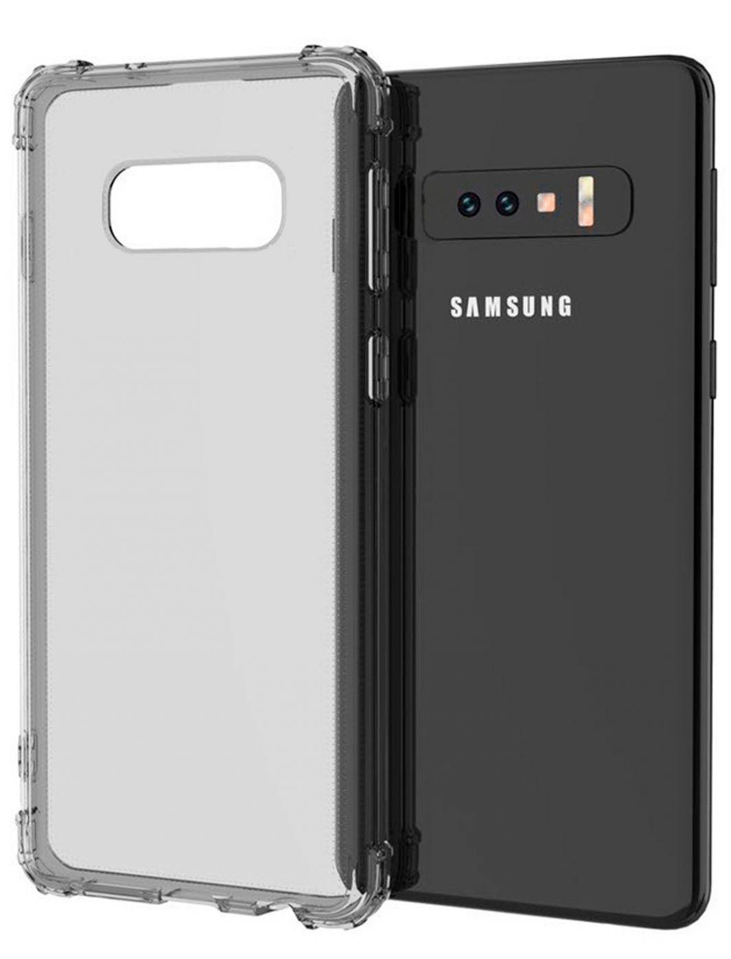 Evelatus Samsung S10e Military Shockproof Silikoninis dėklas TPU Juodas
