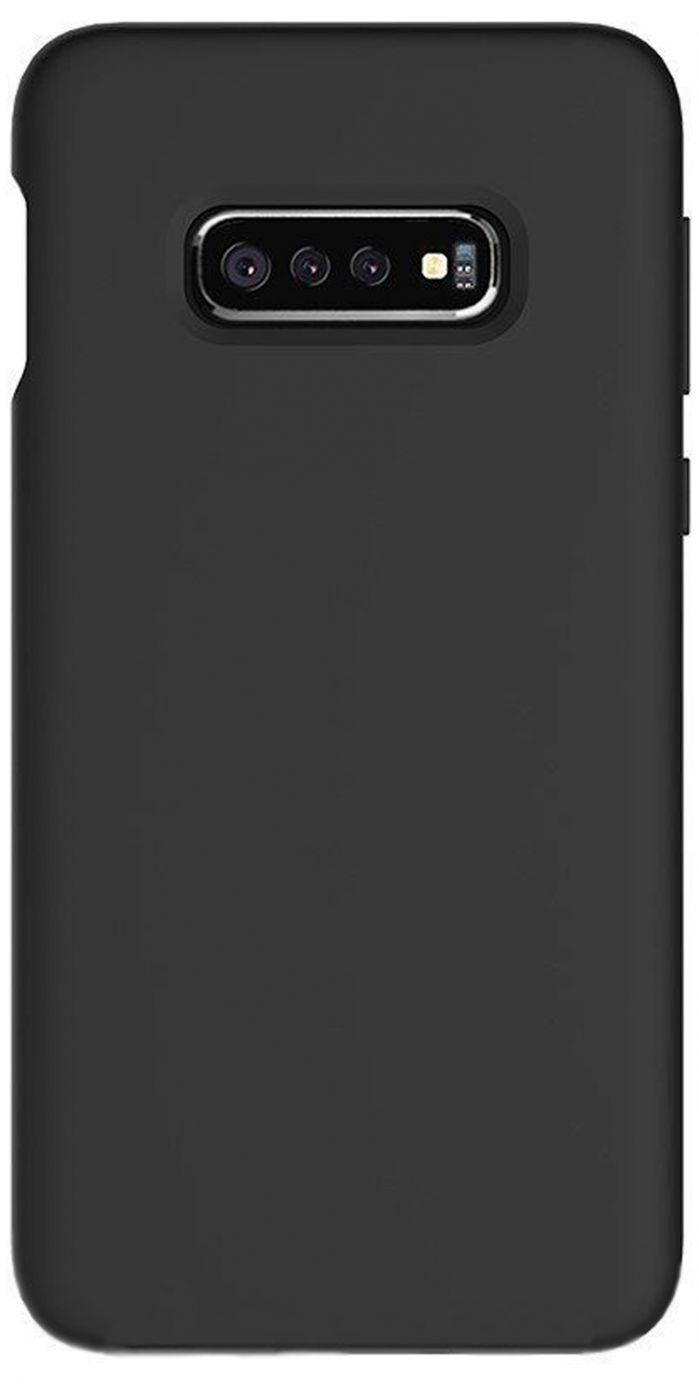 Evelatus Samsung S10e Premium Soft Touch Silikoninis dėklas Juodas