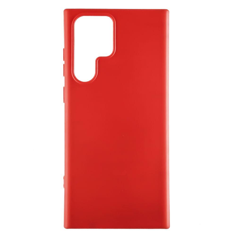 Evelatus Samsung Galaxy S22 Ultra Nano Silikoninis dėklas Soft Touch TPU Raudona