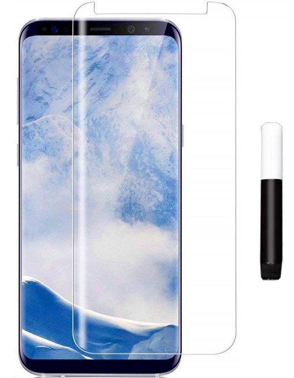 Evelatus Apsauginis stiklas Samsung Galaxy S8 Plus Clear Glass UV + Glue EVE35075