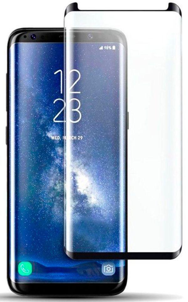 Evelatus Apsauginis stiklas Samsung S8 Plus G955 3D Case Friendly (Edge Glue) eve978016