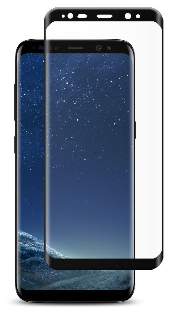 Evelatus Apsauginis stiklas Samsung Galaxy S8 Plus G955 2.5D Full Cover Japan Glue Glass Anti-Static EVES8PFGB