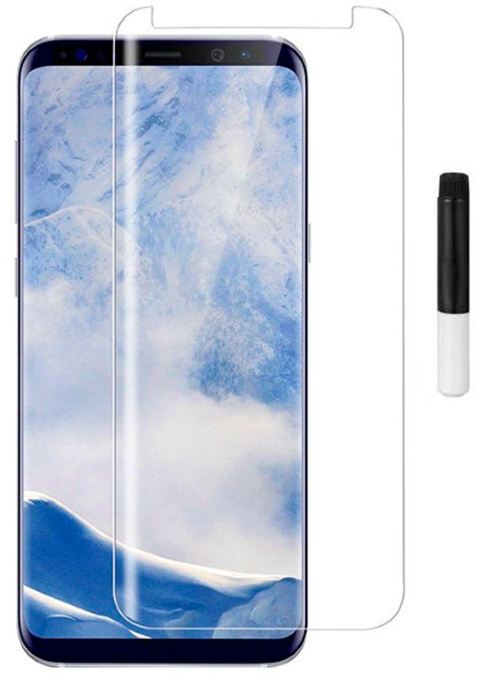 Evelatus Apsauginis stiklas Samsung S9 Plus Clear Glass UV + Glue EVE35051