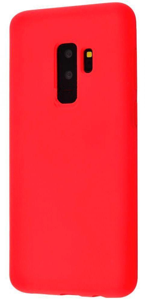 Evelatus Samsung S9 Plus Nano Silikoninis dėklas Soft Touch TPU Raudona