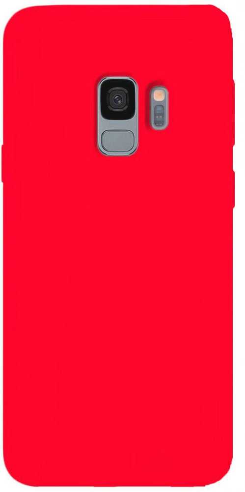Evelatus Samsung S9 Nano Silikoninis dėklas Soft Touch TPU Raudona
