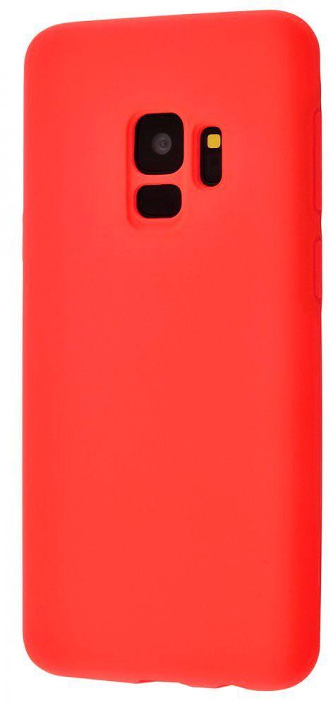 Evelatus Samsung S9 Soft Premium Soft Touch Silikoninis dėklas Raudona