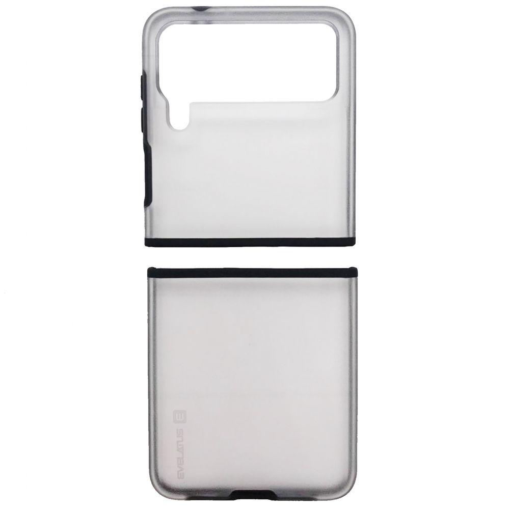 Dėklas Evelatus Samsung Galaxy Z Flip 3 Acrylic Matte Case Juodas