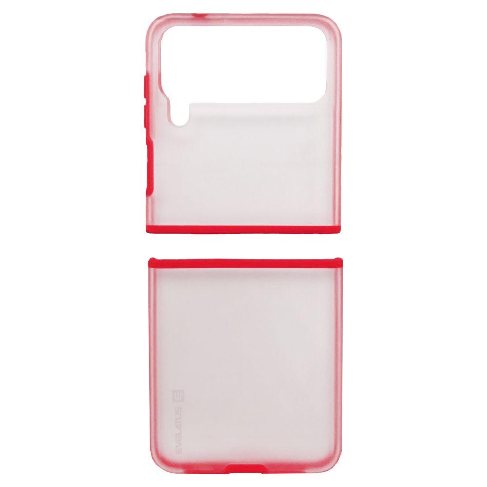 Dėklas Evelatus Samsung Galaxy Z Flip 3 Acrylic Matte Case Raudona