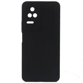 Dėklas Evelatus Xiaomi POCO F4 Premium Soft Touch Silicone case Juodas