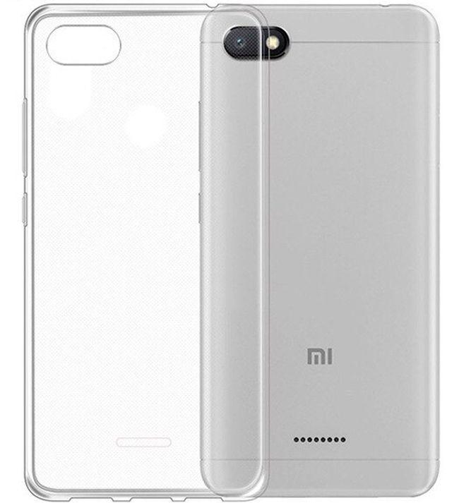 Evelatus Xiaomi Redmi 6 Clear Silikoninis dėklas 1.5mm TPU Transparent