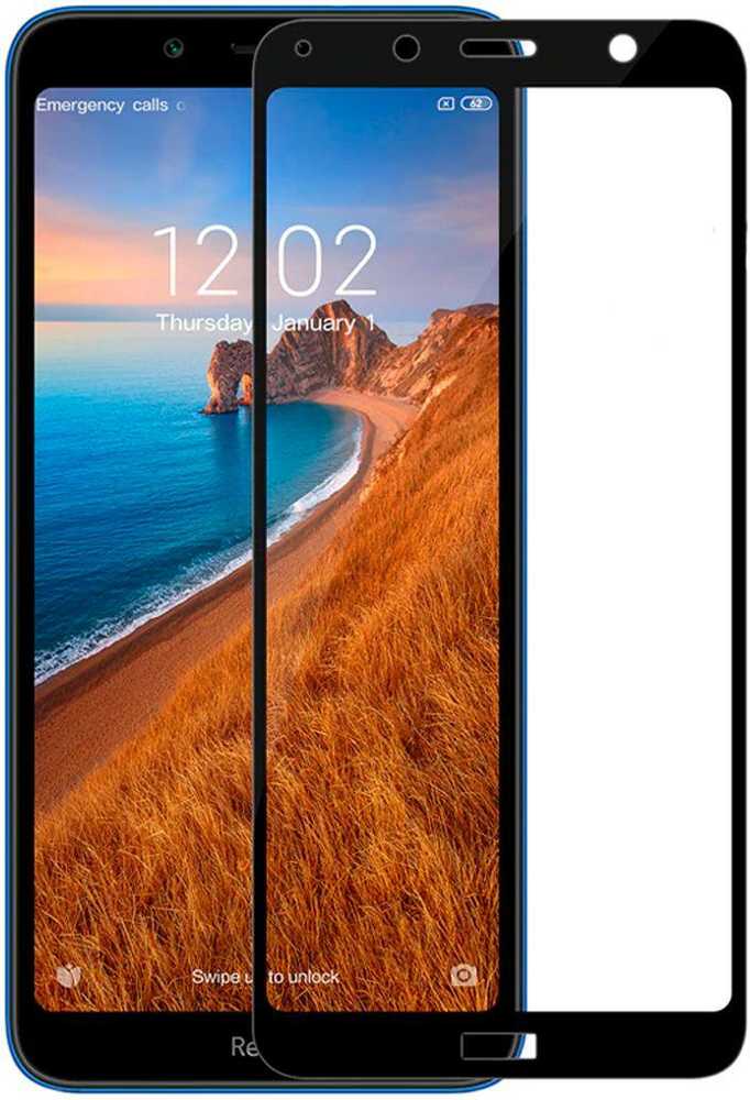 Evelatus Apsauginis stiklas Xiaomi Redmi 7A 2.5D Full Cover Japan Glue Glass Anti-Static EVE19969