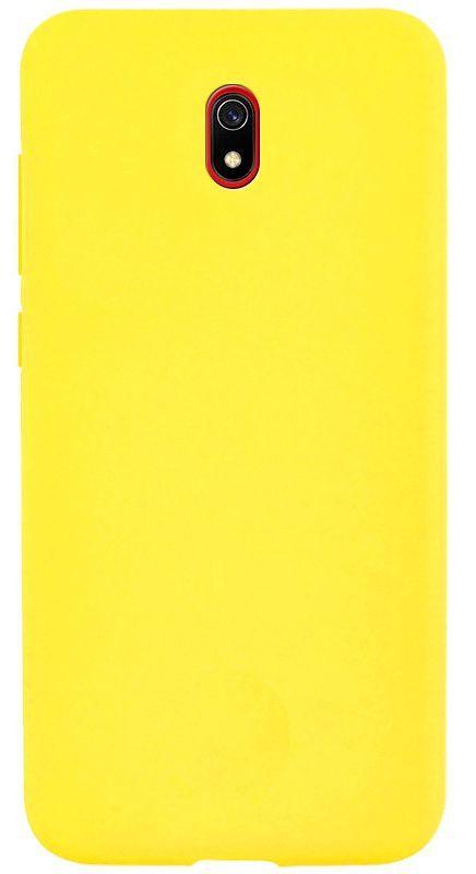 Evelatus Xiaomi Redmi 8a Nano Silikoninis dėklas Soft Touch TPU Geltona
