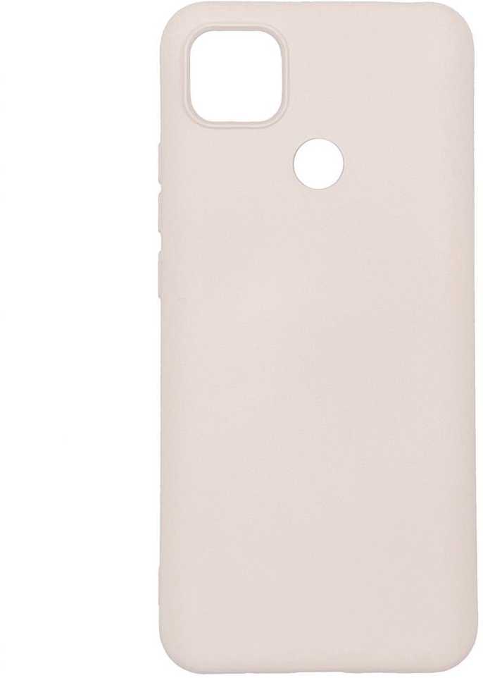 Evelatus Xiaomi Redmi 9C / 10A 4G Nano Silikoninis dėklas Soft Touch TPU rusvai gelsvas