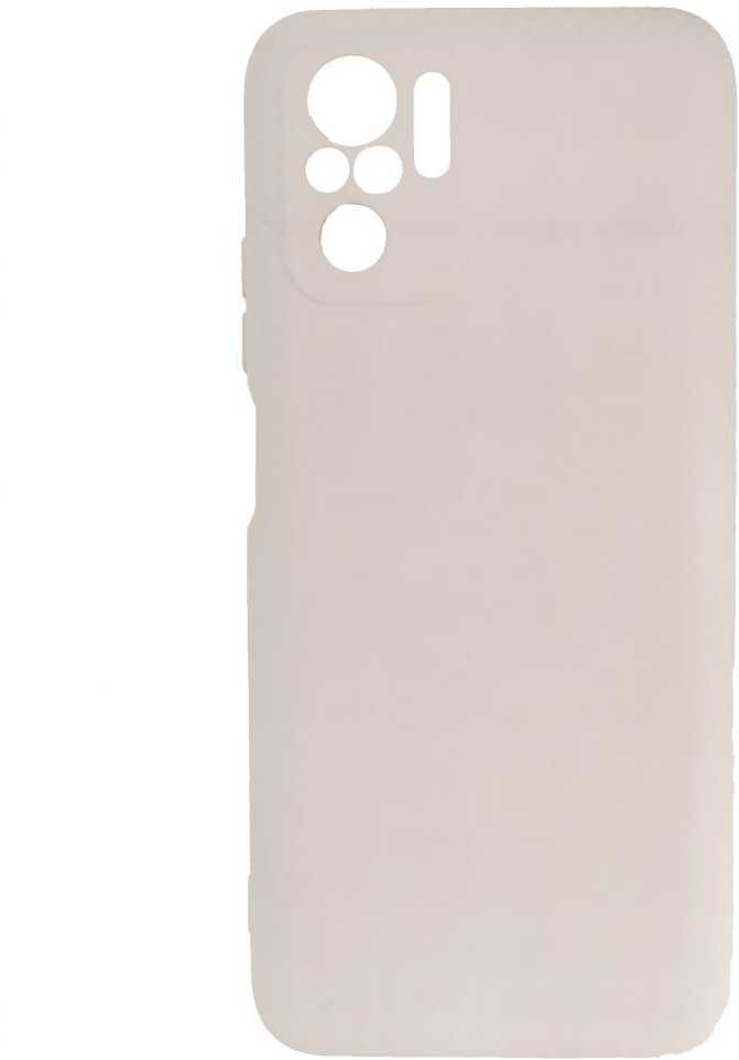 Evelatus Xiaomi Redmi Note 10S/Poco M5s Nano Silikoninis dėklas Soft Touch TPU rusvai gelsvas