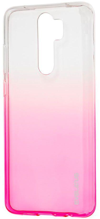 Dėklas Evelatus Xiaomi Redmi Note 8 Pro Gradient TPU Case Rose Raudona